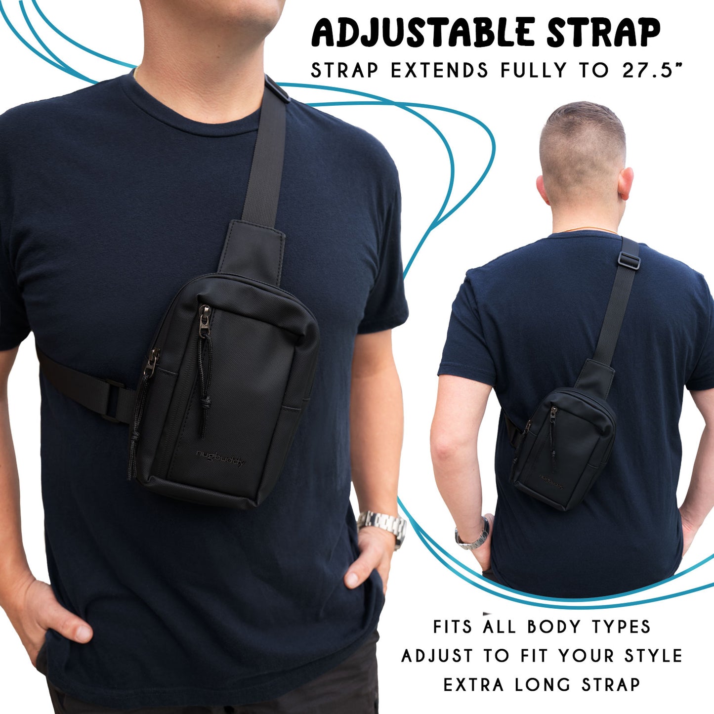 Crossbuddy - Smell Proof Cross Body Bag