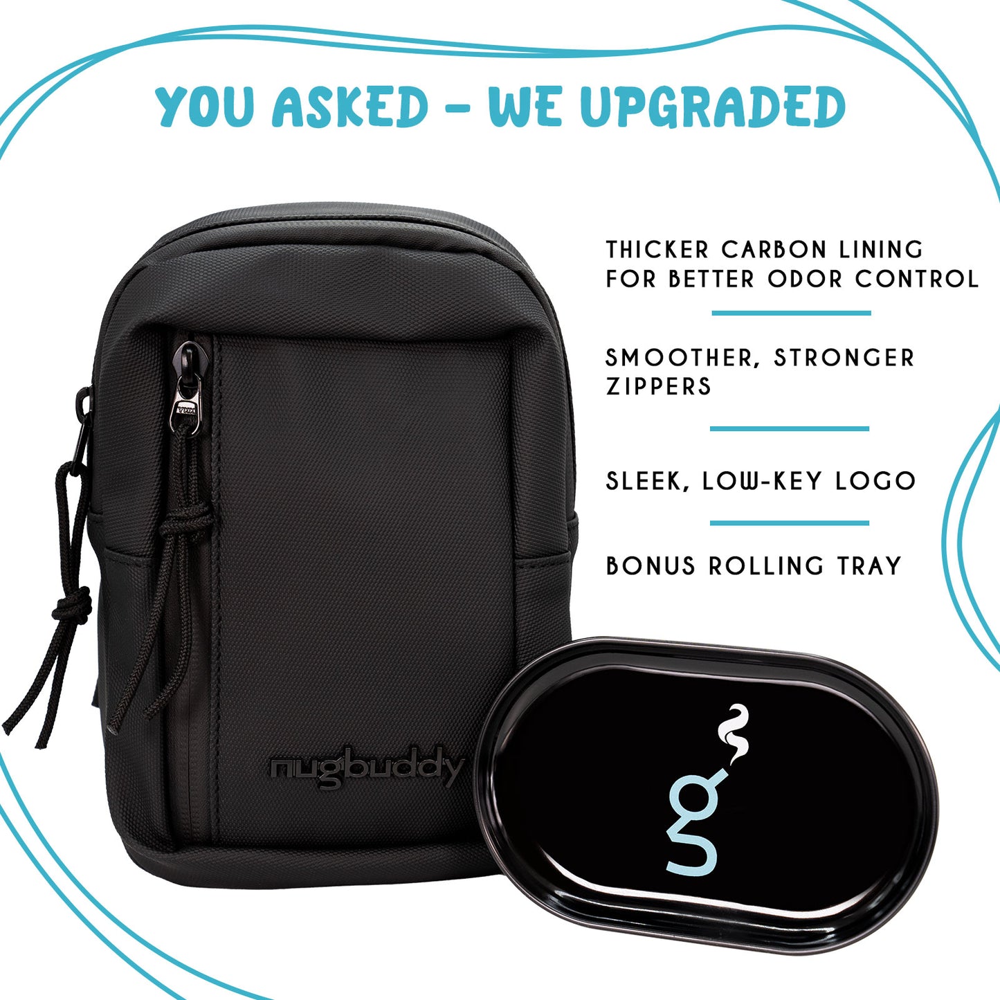 Crossbuddy - Smell Proof Cross Body Bag