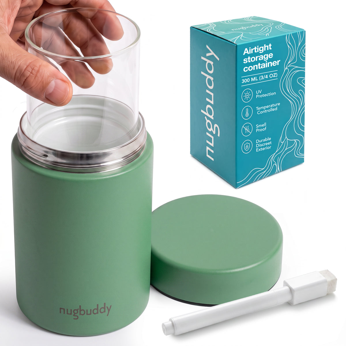 NugBuddy Small + Large Jar Bundle