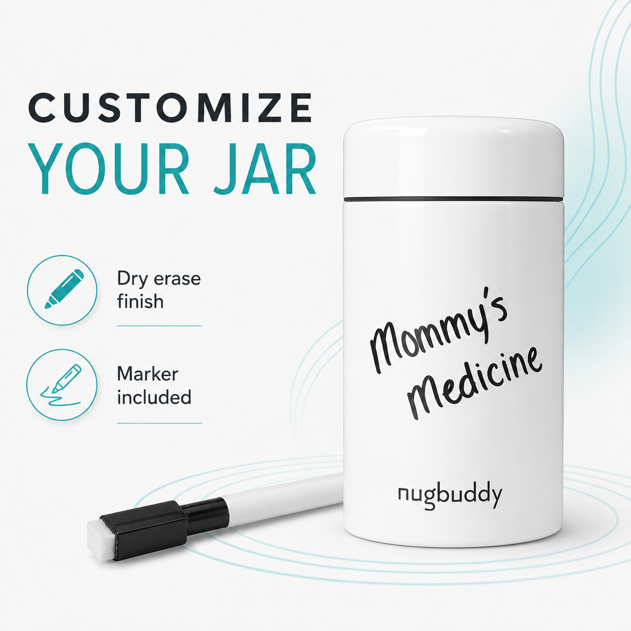 Nugbuddy - Smell Proof Jars